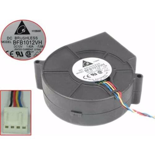 Delta Electronics BFB1012VH 7J56 Server Cooling Fan DC 12V 1.42A 97x97x33mm 4-wire