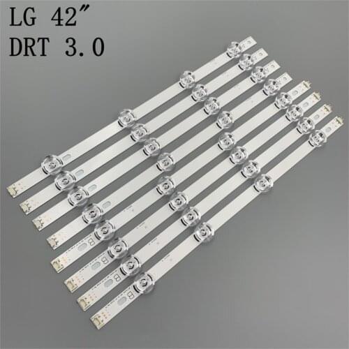 825mm LED Backlight strip 8 leds For LG 42 inch TV INNOTEK DRT 3.0 42" 6916L 1709B 1710B 1957E 1956E 6916L-1956A 6916L-1957A