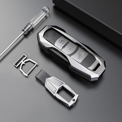 Zinc Alloy Car Remote Key Cover Case Protective Shell Key Holder Keychain For Mazda 2 3 6 Axela CX3 CX5 CX7 CX9 Car Accessories