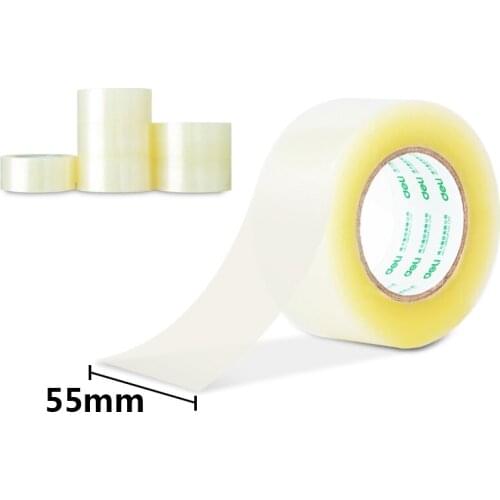 Deli High Quality Universal Sealing Tape Packing Tapes 55mmx200y (183m/roll) 6 Rolls Tube Office Supplies