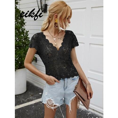 EIKFI Womens Summer T-shirts
