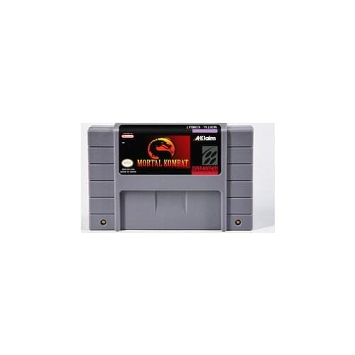 Mortal Kombat I II III 1 2 3 Ultimate - US Version English Language Action Game Cartridge Mortal Kombat