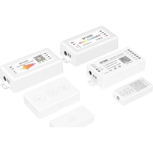 Light Controller WS2812B Led Strip Bluetooth SP105E SP110E Wifi SP108E SP501E Music SP107E SP601E WS2811 SK6812 Lights DC5V-24V