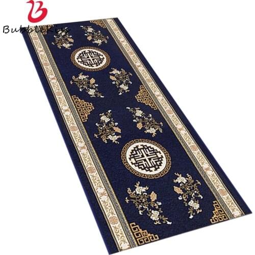Bubble Kiss Chinese Style Corridor Carpet Long Strip Home Living Room Decoration Entrance Rugs Thickened Delicate Carpets 2021