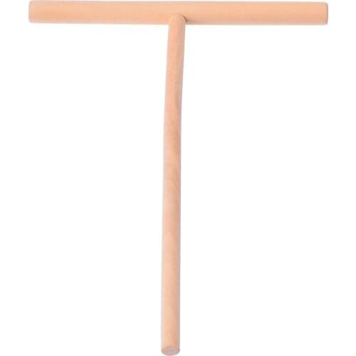 Mayitr 1pcs 12 x 15.5cm DIY Crepe Maker Pancake Batter Wooden Spreader Stick for Home Restaurant Canteen Kitchen Tools Gadgets