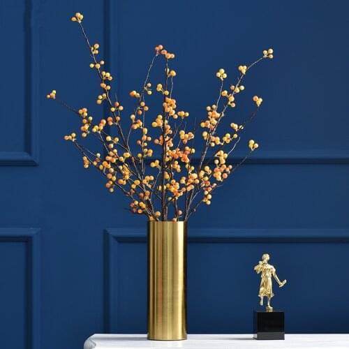 Tabletop Vase Crafts Home Accessories Decoration Flower Arrangement Ware Livingroom Desktop Flower Pot Ornaments Wedding Gifts