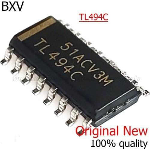 10-20PCS TL494CD SOP-16 TL494CDR TL494C TL494 SOP16 SMD New and Original IC Chipset