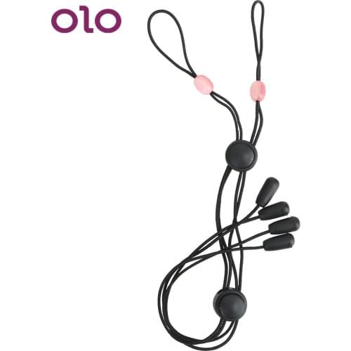 OLO Female Masturbation Elastic Nipple Clip Bound Breasts Clitoris Stimulation Nipple Clamps Sex Toys For Couple SM Game