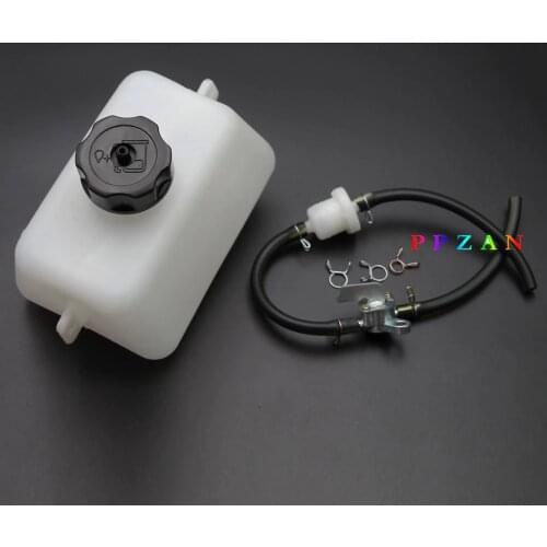 Gas Petrol Fuel Tank Switch Plastic Oil Filter Fuel Hose Tap Clip Springs 2 Stroke Mini Pocket Dirt Bike Scooter 33cc 43 47 49CC