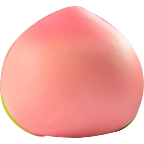 Peach Squeeze Stress Relief Balls Vent Decompression Toys Relax Toy Ball Bouncy Toy Eye-Catching Party Decorative Favors 69HE