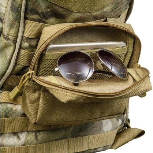 1000D Outdoor Military Tactical Waist Bag Multifunctional EDC Moole Tool Zipper Waist Pack Accessory Durable Belt Pouchfz