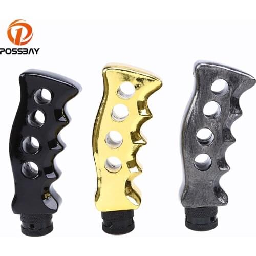 POSSBAY 3Color Universal Car Resin Manual Gear Shift Knob Stick Manual Transmission Gearstick Lever Shifter Knob Car Accessories