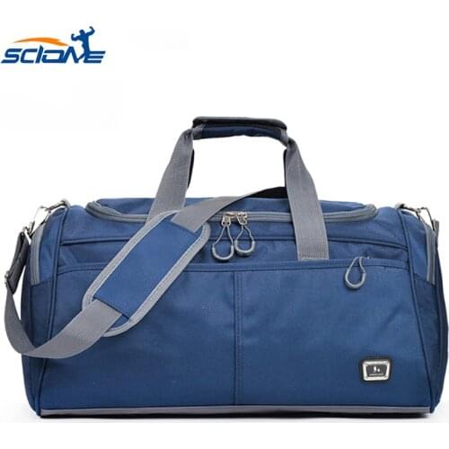 Scione Waterproof GymTraining Bag for Men Woman FitnessShoulder handbags with Shoes Storage sac de sport travel bags