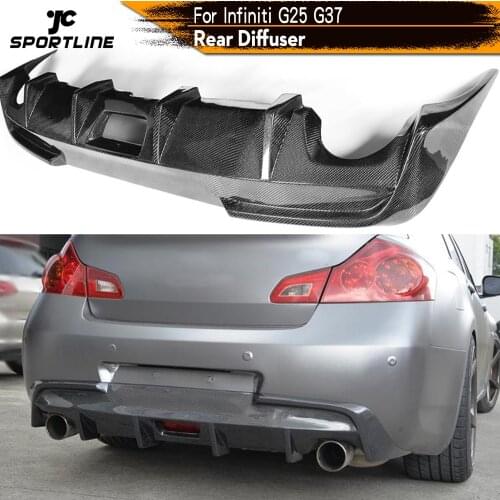 Carbon Fiber / FRP Rear Bumper Diffuser Spoiler for Infiniti G37 G37S Base Sedan and Sport 4-Door 2009 - 2013