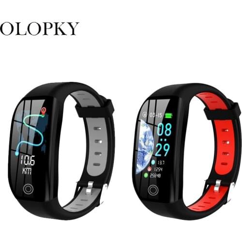 F21 Smart Bracelet Pedometer Heart rate monitor Clock with pressure measurement Blood Pressure Watch fitness bracelet Men woman