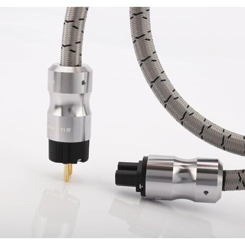 High Quality EU / US AC Power Cord Power Cable hifi American Standard Audio CD Amplifier Amp US Power Cables EU US Plug Power