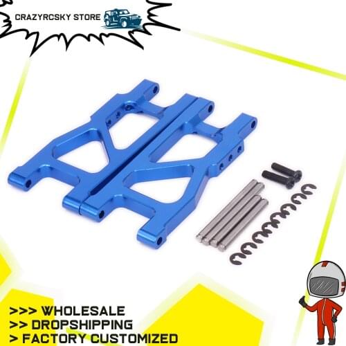 Rear Lower Suspension Arm a-Arm For Rc Hobby Car 1/12 Wltoys L959 L969 L979 L202 L212 L222 K959 6061-T6 Aluminum Truck Monster