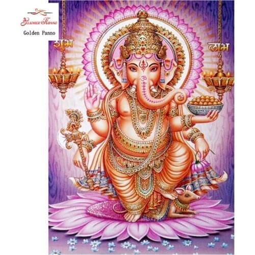 GOLDEN PANNO Diamond Painting Full Square 5D Diy Daimond Embroidery Diamant Mosaic Sale rhinestones pictures Religion 03