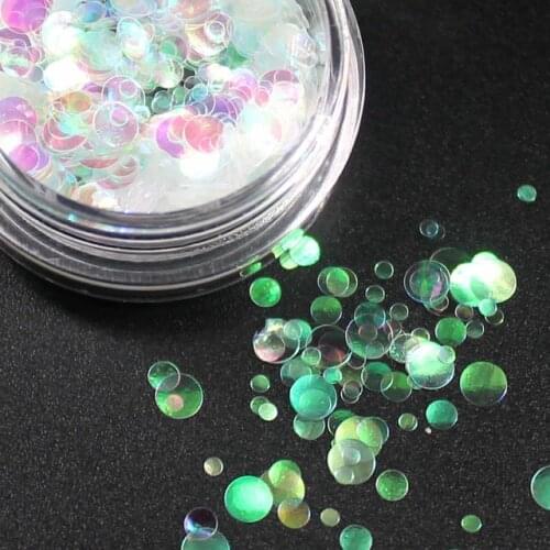 1 Pcs Nail Glitter Powder Rhinestones Crystal AB FlatBack Strass Sewing Fabric Garment Rhinestone Nail Art UV Transparent White