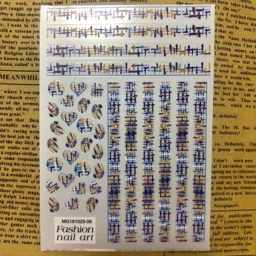 3D Nail Sticker Small Fragrance Design DIY Skills Nail Art Decoration Packaging Self-adhesive Transfer Decal Slider