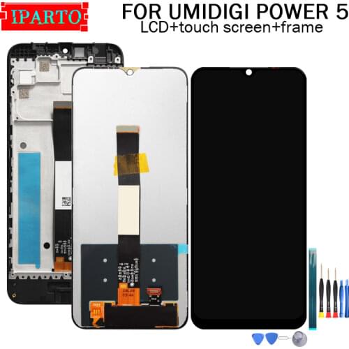 6.53 inch UMIDIGI POWER 5 LCD Display+Touch Screen Digitizer Assembly 100% Original New LCD+Touch Digitizer for POWER 5+Tools