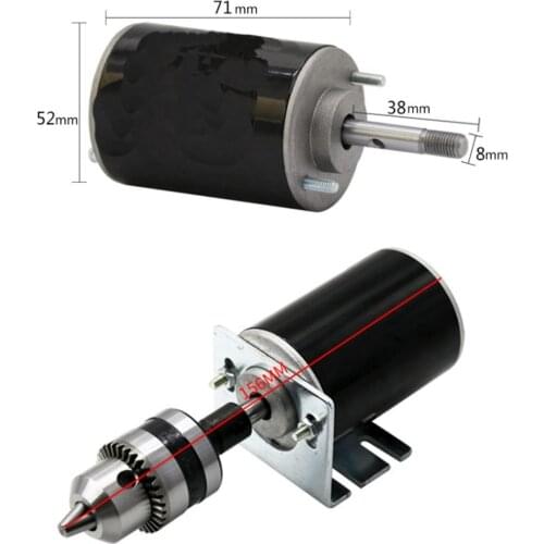 CH-3420 Motor High-power Circular Saw Power DC 12V/24V 3500/7000RPM Multifunctional DIY Circular Saw Mini Cutting Machine