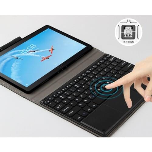 For Lenovo Tab P10 TB-X705L TB-X705F 10.1 Cover Case Protective Bluetooth keyboard Protector PU Tab P10 10.1" Tablet Case covers