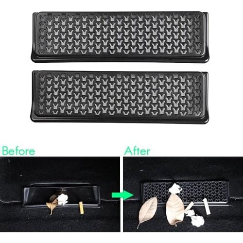 Car Air Outlet Cover for Tesla Model Y 2020 2021 Under Seat Air Vent Anti-Blocking Dust Cover Accessories