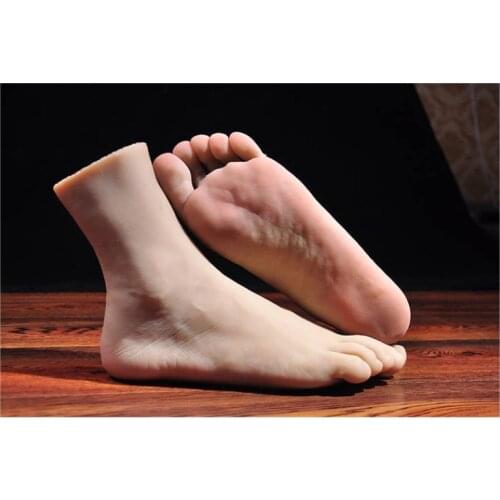 Hot Sale!! Sexy Female Lifelike Foot Mannequin Realistic Foot Model Factory Direct Sell
