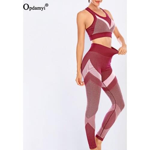 2021Yoga Set Seamless Women Gym Sport Suit High Impact Sport Bra Wokout Leggings Fitness Clothes Female Tracksuit Yoga Pants Set
