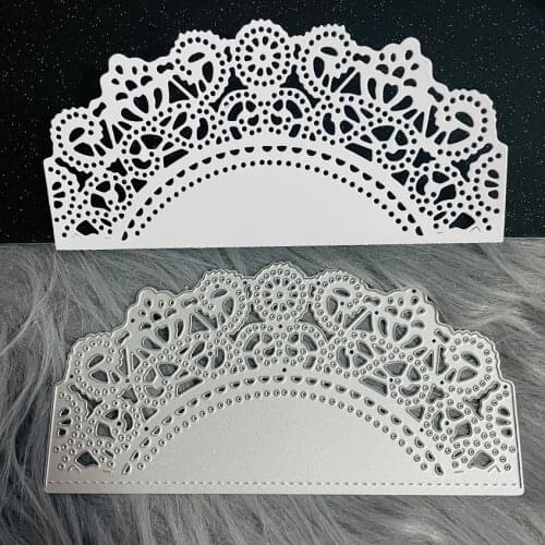 Lace border flower cardmake weeding Metal Cutting Dies DIY Scrapbook Paper Card Embossed Decorative Craft Die Cut handmade craft