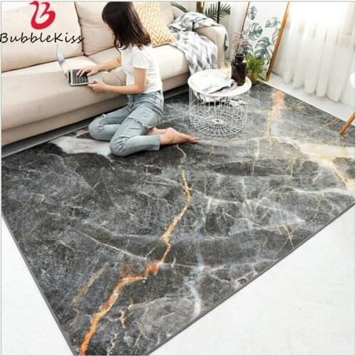 Bubble Kiss Soft Carpets For Living Room Geometric Marbled Design Large Rugs Bedroom Coffee Table Customize Modern Floor Decor