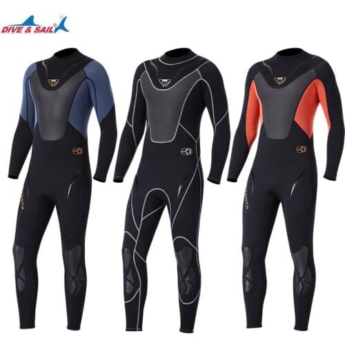 3mm Neoprene Wetsuit Men Surfing Swimming Diving Suit Triathlon Wet Suit for Cold Water Scuba Jumpsuit Snorkeling Spearfishing
