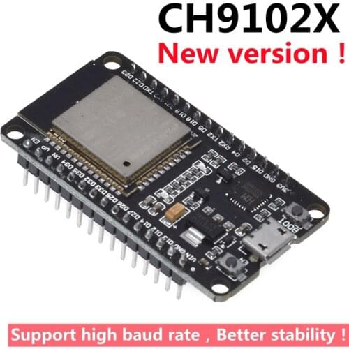 New version！ESP32 Development Board CH9102X WiFi+Bluetooth Ultra-Low Power Consumption Dual Core ESP-32 ESP-32S Similar