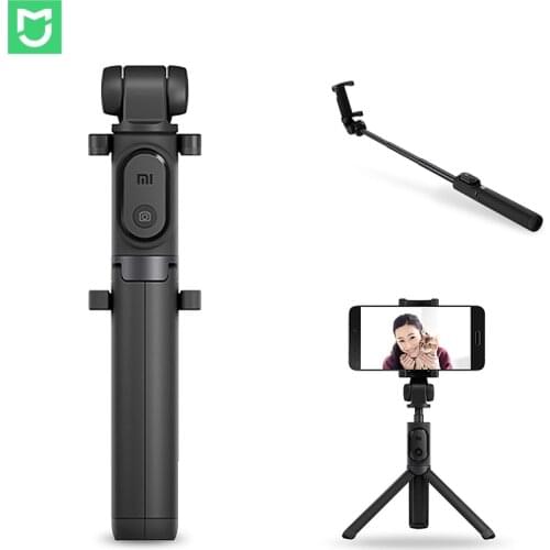 Original Xiaomi Mi Selfie Stick Tripod BT Wireless Remote Control 360 Degree Rotating Bracket for IOS Android Phone