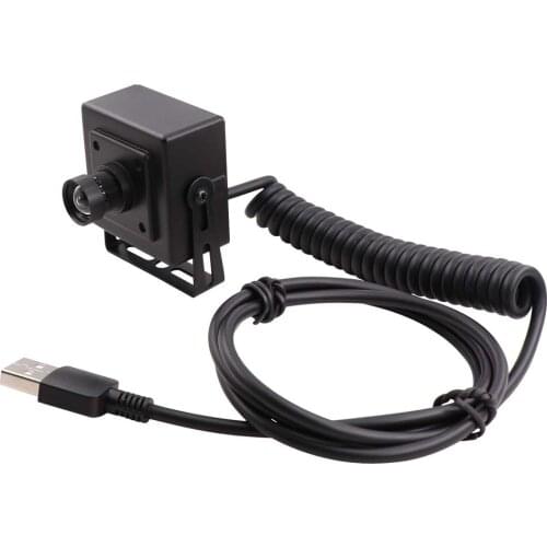 OV2710 High Speed Coiled USB Cable Full HD 1080P Webcam 2Megapixel UVC Mini USB Camera for Android Linux Windows