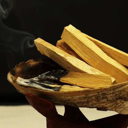 1Pc Peruvian Holy Wood Palo Santo Natural Incense Sticks Wooden Smudging Stick Meditation Spiritual Fragrance