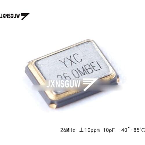 10PCS SMD passive crystal oscillator/YSX321SL 26MHz 10ppm 10pF X322526MMB4SI/4P