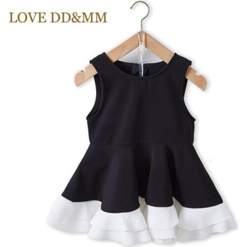 LOVE DD&MM Girls Dresses 2020 Autumn Kids Holiday Clothes Costumes Princess Vest Dress Sweet Party Fancy Vestidos