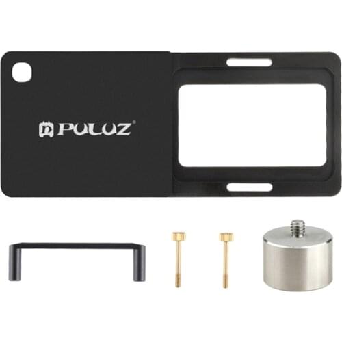 PULUZ Gimbal Mounting Frame Handheld Stabilizer Plate Clip Replacement for GoPro HERO9 / HERO8 Cameras