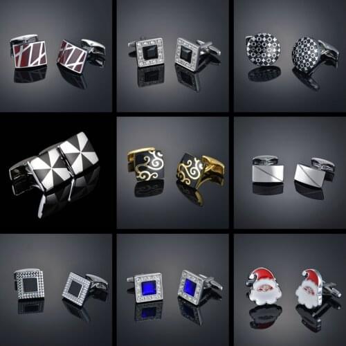 Light luxury shirt cufflink mens shirt cuff nail French animal button custom formal dress wedding bridegroom suit sleeve