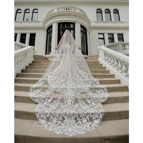 WUDANGSHAN Wedding Long Veils