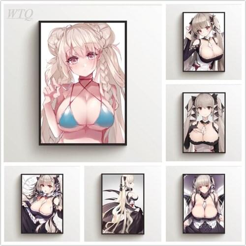 Azur Lane Formidable Anime Posters Wall Poster Canvas Painting Posters and Prints Wall Decor Wall Art Picture Home Decoration
