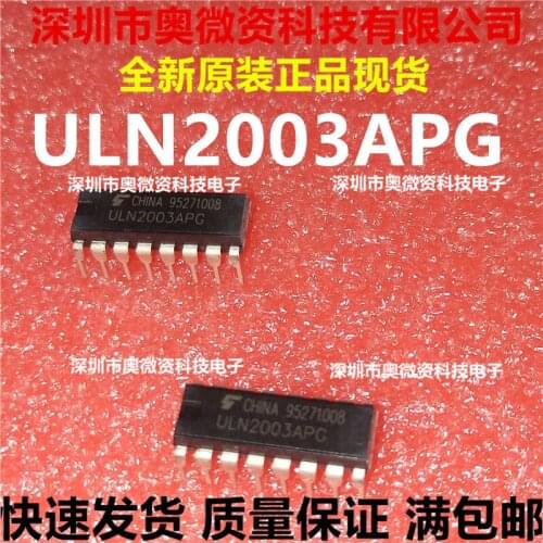 100% Original In Stock New ULN2003APG DIP-16 7
