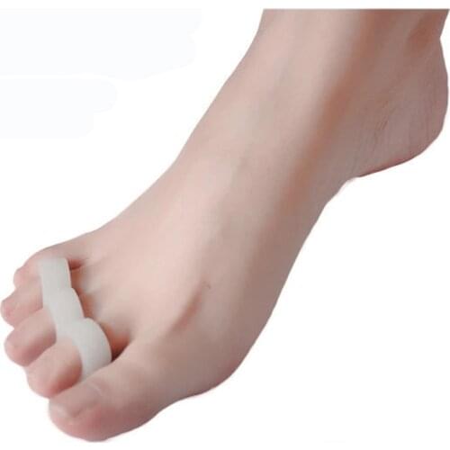 4Pair Hot Gel Corrector Silicone Separator Toes Feet Care Manicure Hallus Valgus Separador De Dedos De Los Toe Separateur Orteil