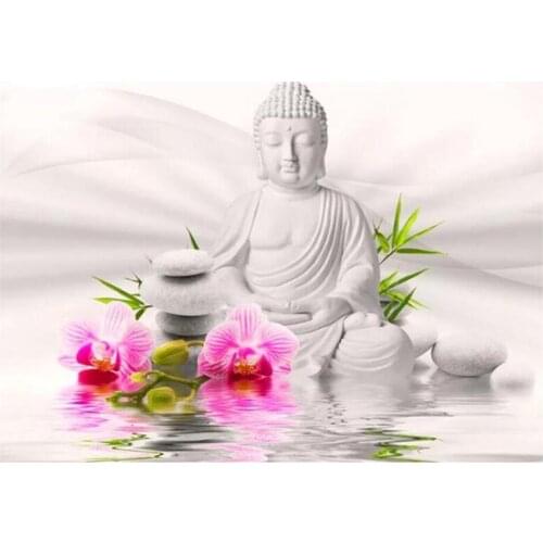 5D DIY Full Round/Square Diamond Painting Religious Buddha 3D Embroidery Cross Stitch Rhinestone Mosaic Home Decor Art Y231