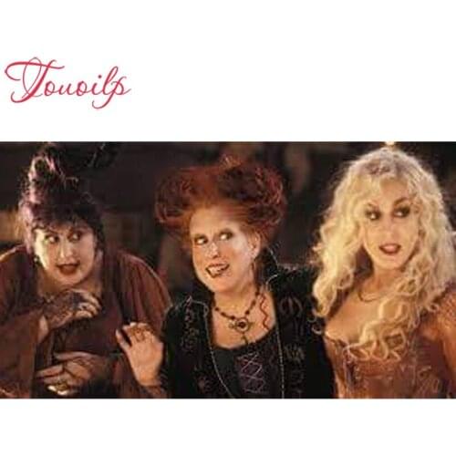 TOUOILP 5D Movie character three women 5d Diamond Painting Full Square/Round Drill 3D Embroidery Cross Stitch Mosaic Home Decor