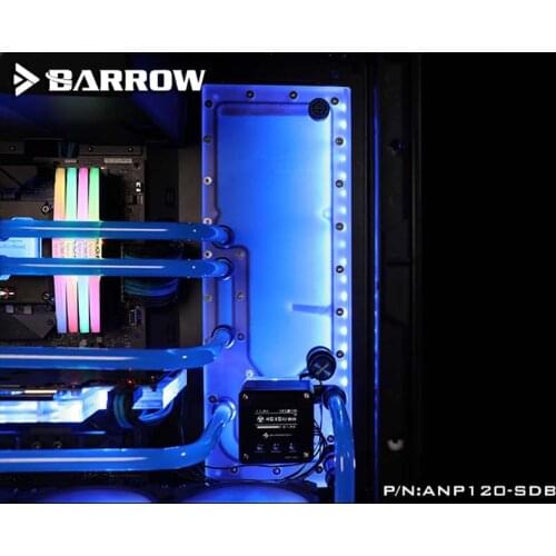 Barrow ANP120-SDB water cooler Waterway plate for ANTEC P120 case Aurora water cooler Building