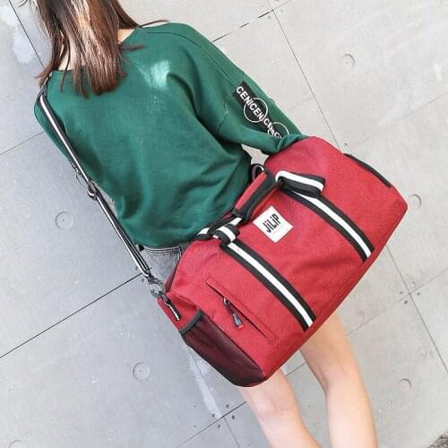 Large capacity Travel Bag Short distance Shoulder Strap Duffel Bag Sports Fitness Multiple Pockets Luggage Bags Suitcase