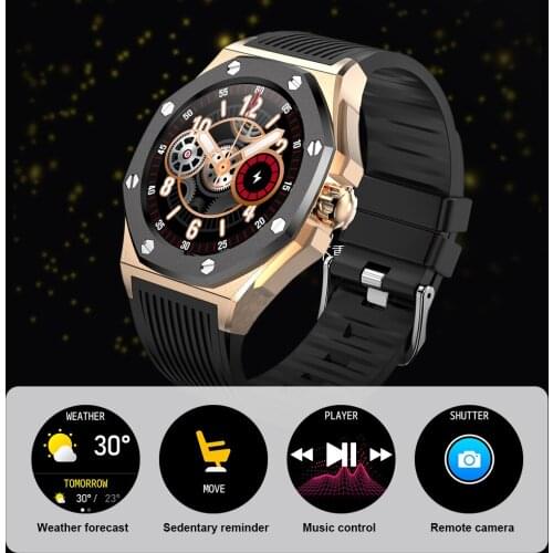 F9 MART WATCH luxury business watch mens full touch battery life super long multiple sports mode health assistant